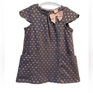 🎉2/$20🎉Catherine Malandrino 5T grey and pink dress